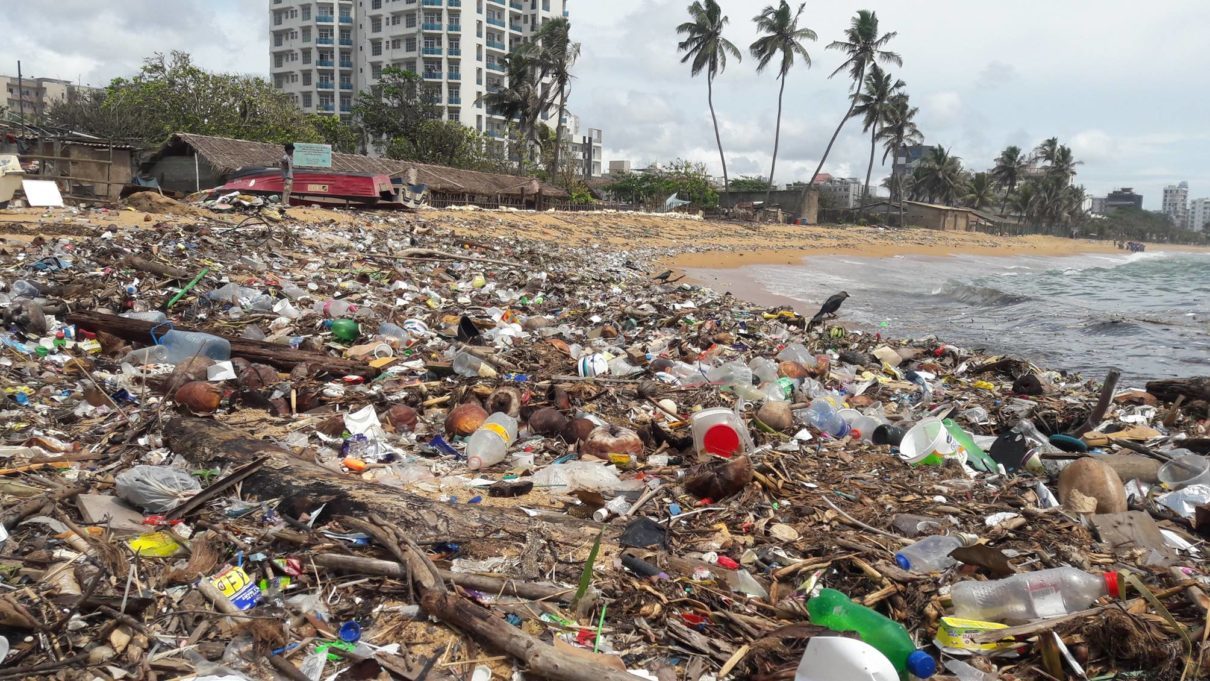 beach pollution